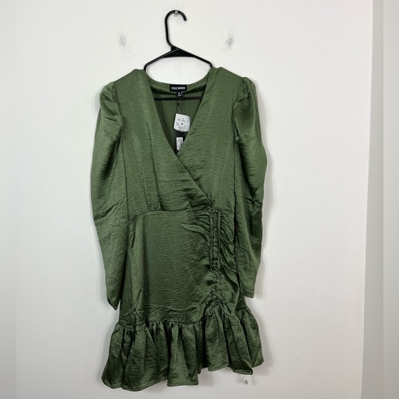 NWT Steve Madden Nyla Long Sleeve Dress Sz S - Picture 3 of 13